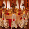 wedding satin chair covers and linens